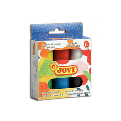 Témpera Jovi estoig 6 ampolles 15ml variats