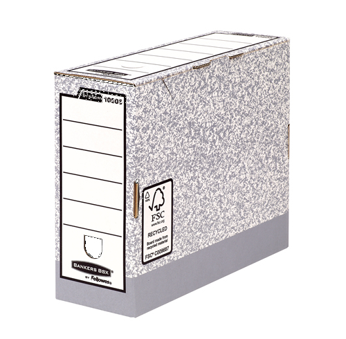 Caja archivo definitivo A4 gris