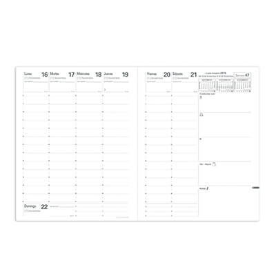 Recambio agenda President Castellano