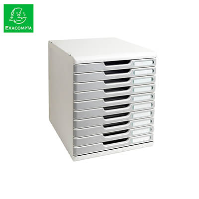 Módulo de 10 cajones modelo 320 gris oscuro