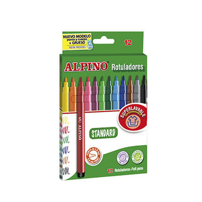 Estoig 12 retoladors Alpino