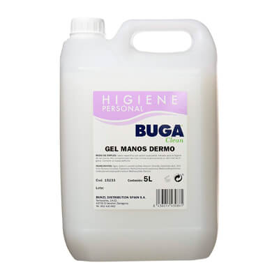 Garrafa 5 litres gel de mans perfumat