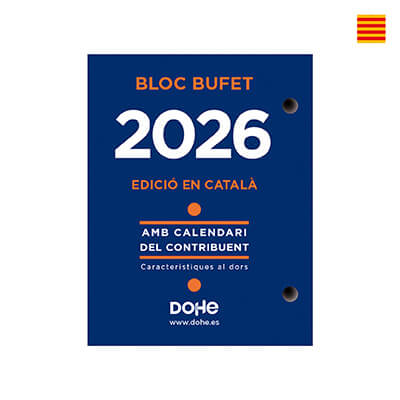 Bloc calendario sobremesa Dohe Catalán 85x110mm