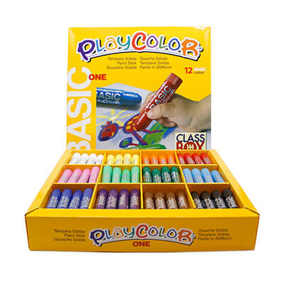 Estuche 144 temperas Playcolor surtido color
