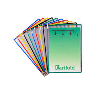 Paquete 10 fundas clasificador Tarifold surtidas