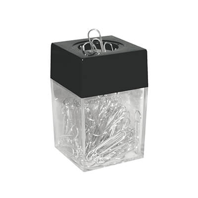 Portaclips quadrat transparent