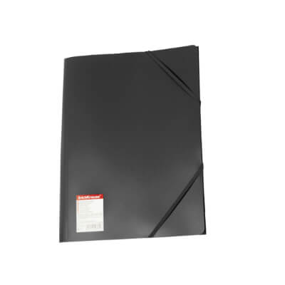 Carpeta gomas polipropileno negra A4