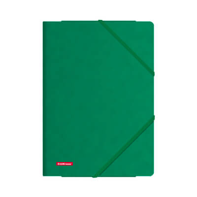 Carpeta gomas polipropileno verde A4