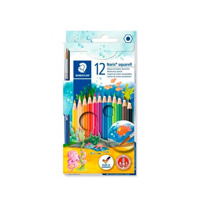 Caixa12 llapis Noris Club aquarell
