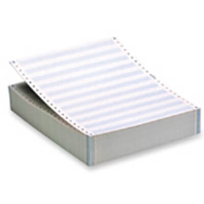 Caja papel 11x24 blanco 4 tantos