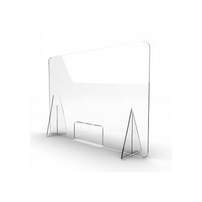 Mampara finestreta inferior metacrilat 60x65 cm