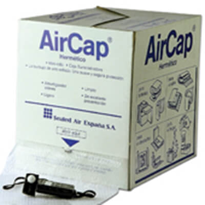 Caixa dispensadora film bombolles 40cm x 60m