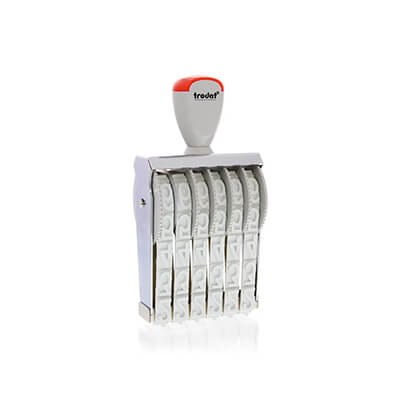 Numerador Trodat 6 bandas 15186