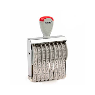 Numerador Trodat  8 cifras 1558