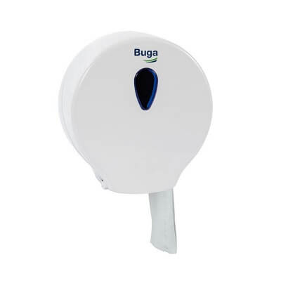 Dispensador blanco papel higiénico 326x304x125mm