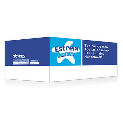 Toallita secamanos plegada tissue 2 hojas (200h)