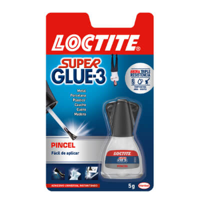 Loctite Super Glue-3 5g amb pinzell aplicador