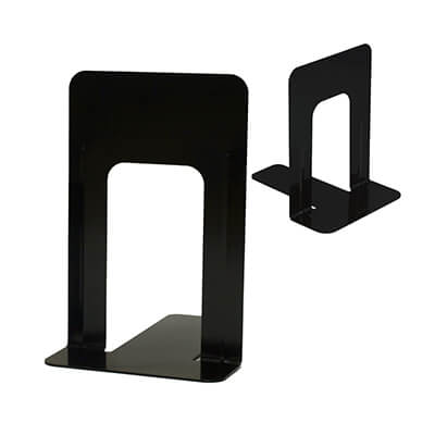 Joc d'aguantallibres metàl·lic gran (joc 2 und. )