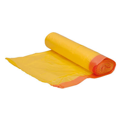 Bolsas basura autocierre 50x60 amarilla (15u)