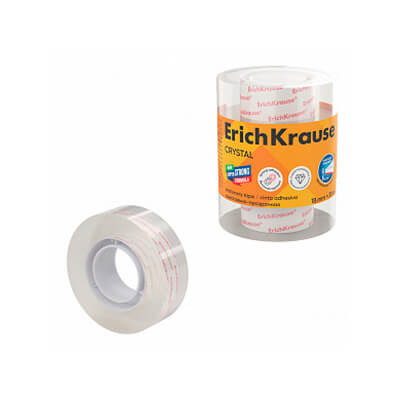 Cinta adhesiva clear transparent 19mm x 33 m