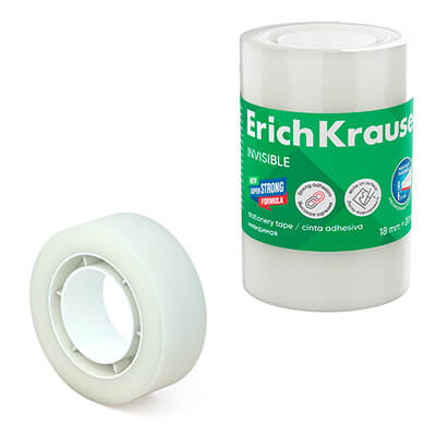 Cinta adhesiva invisible 18mm x 20m