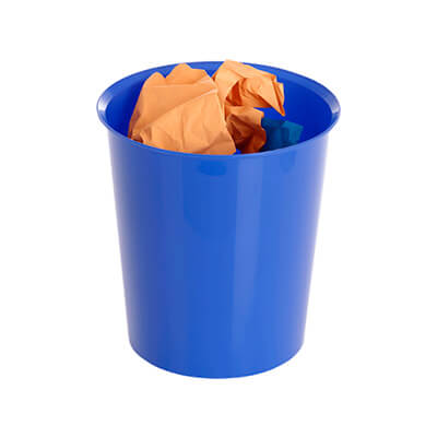 Paperera Archivo 2000 Ecogreen 18 litres blava