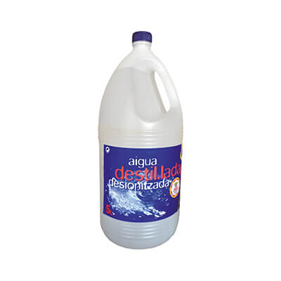 Garrafa agua destilada 5 litros