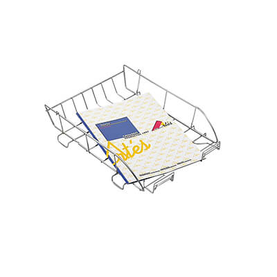 Safata metàl·lica sobretaula cromada