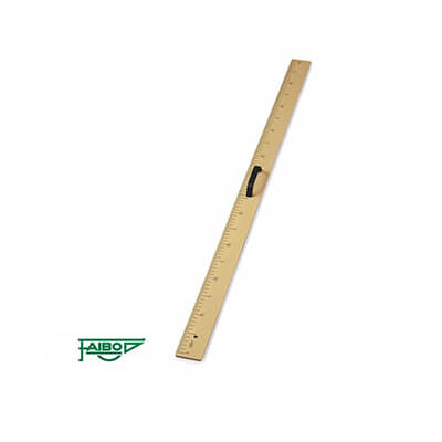 Regle plàstic pissarra imitació fusta 100cm