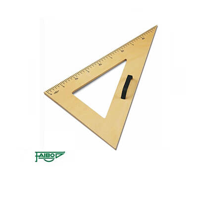 Cartabó plàstic pissarra 60° / 50 cm