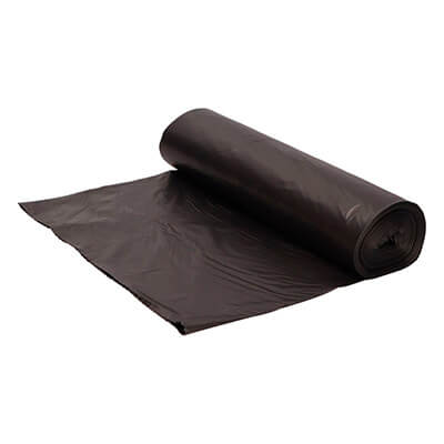 Rollo 10 bolsas basura negra 140x140 (300 l)