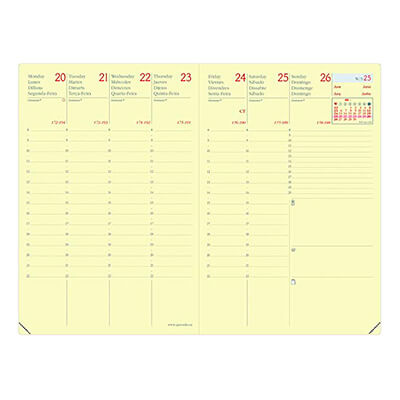 Recanvi agenda QuoVadies Affaires 10x15