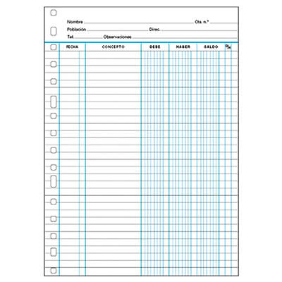 Recambio 3005 4 columnas