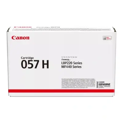 Tóner Canon 057H LBP223 LBP226 MF443 MF445 negro
