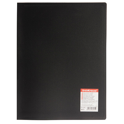 Carpeta 30 fundes PP color negre
