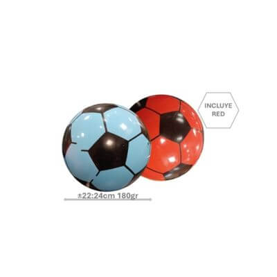 Pilota pvc futbol núm. 5 color assortit