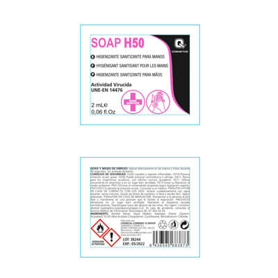 Sobre monodosis gel hidroalcohòlic H50 (700u)