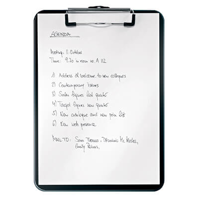 Carpeta Miniclip Leitz Wow A4 Polifoam negre