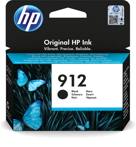 Cartutx de tinta original HP 912 negre