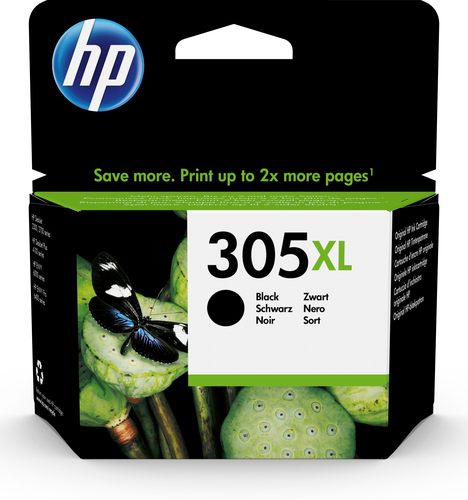 Cartucho de tinta original HP 305XL negro