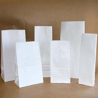 Pack 100 sobre papel blanco fuelle 15+5x21
