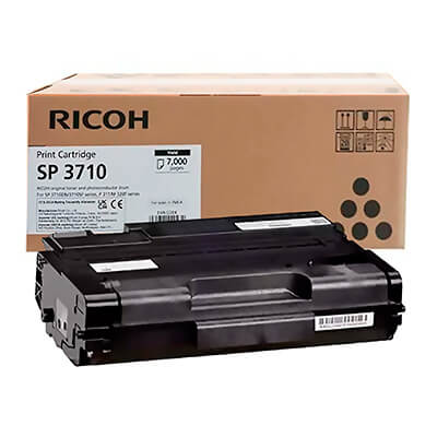 Ricoh tóner láser negro sp3710f (7.000 pag)