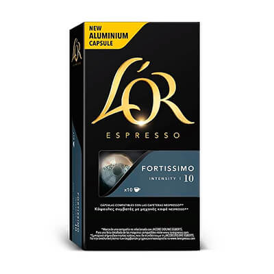 Marcilla l´Or espresso Fortissimo 10 càpsules cafè