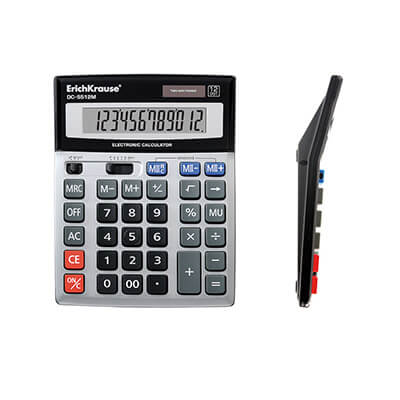 Calculadora ErichKrause DC-5512M 12 dígitos