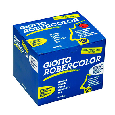 Caixa de 100 guixos vermells Robercolor