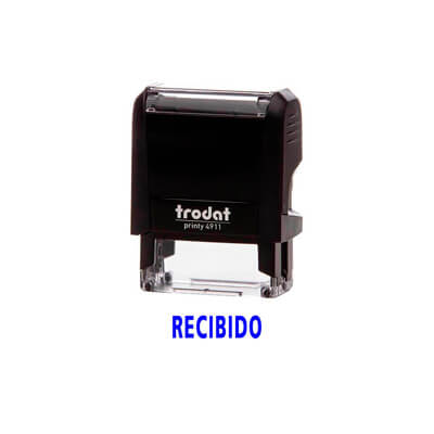 Segell printy 4911 "recibido"