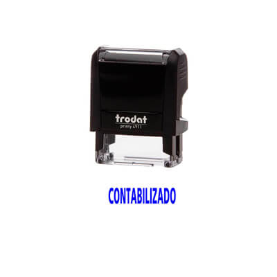 Segell printy 4911 "contabilizado"