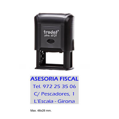 Sello printy 4929 personalizable