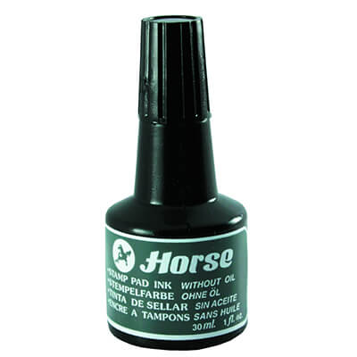 Tinta per a tampons negra 28 ml