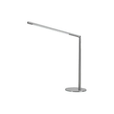 Làmpara LED de sobretaula Aura color plata